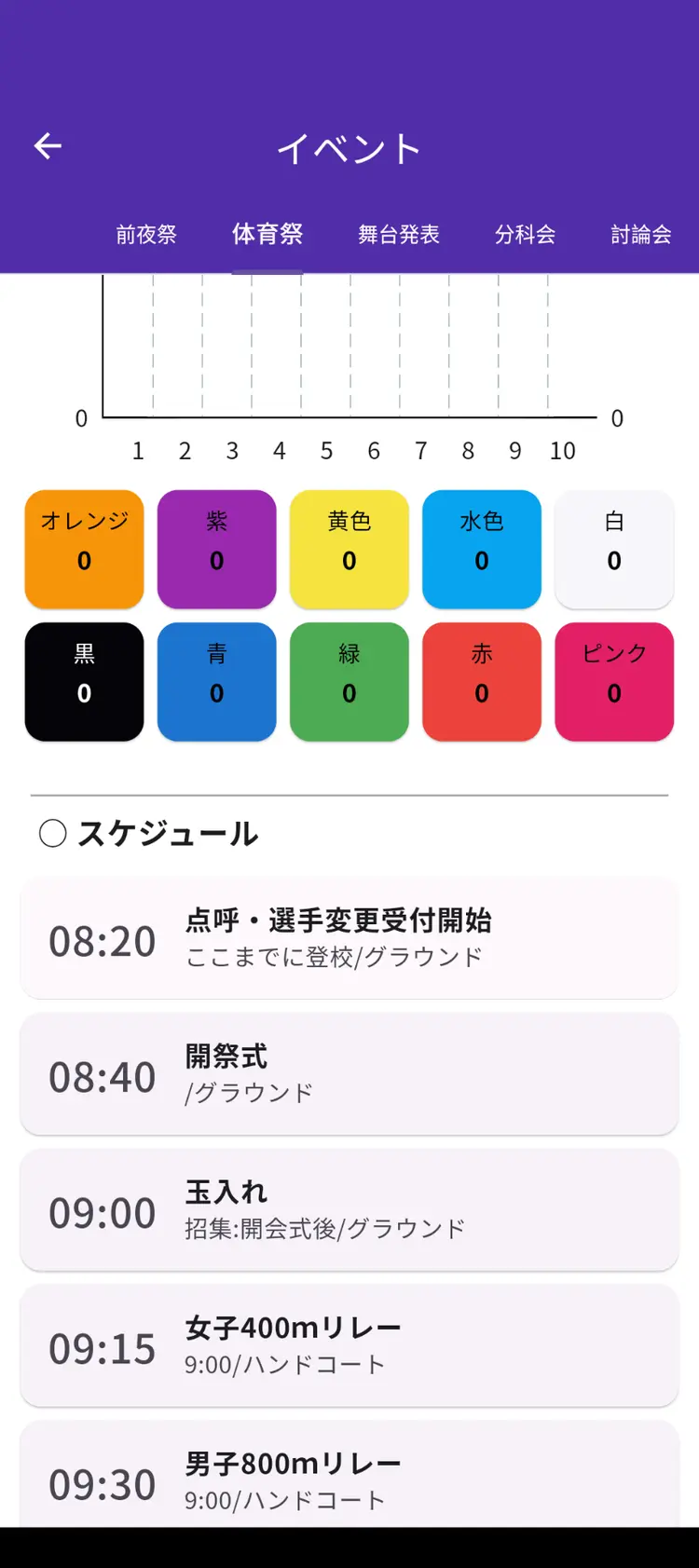 School Event Apps — screen 3