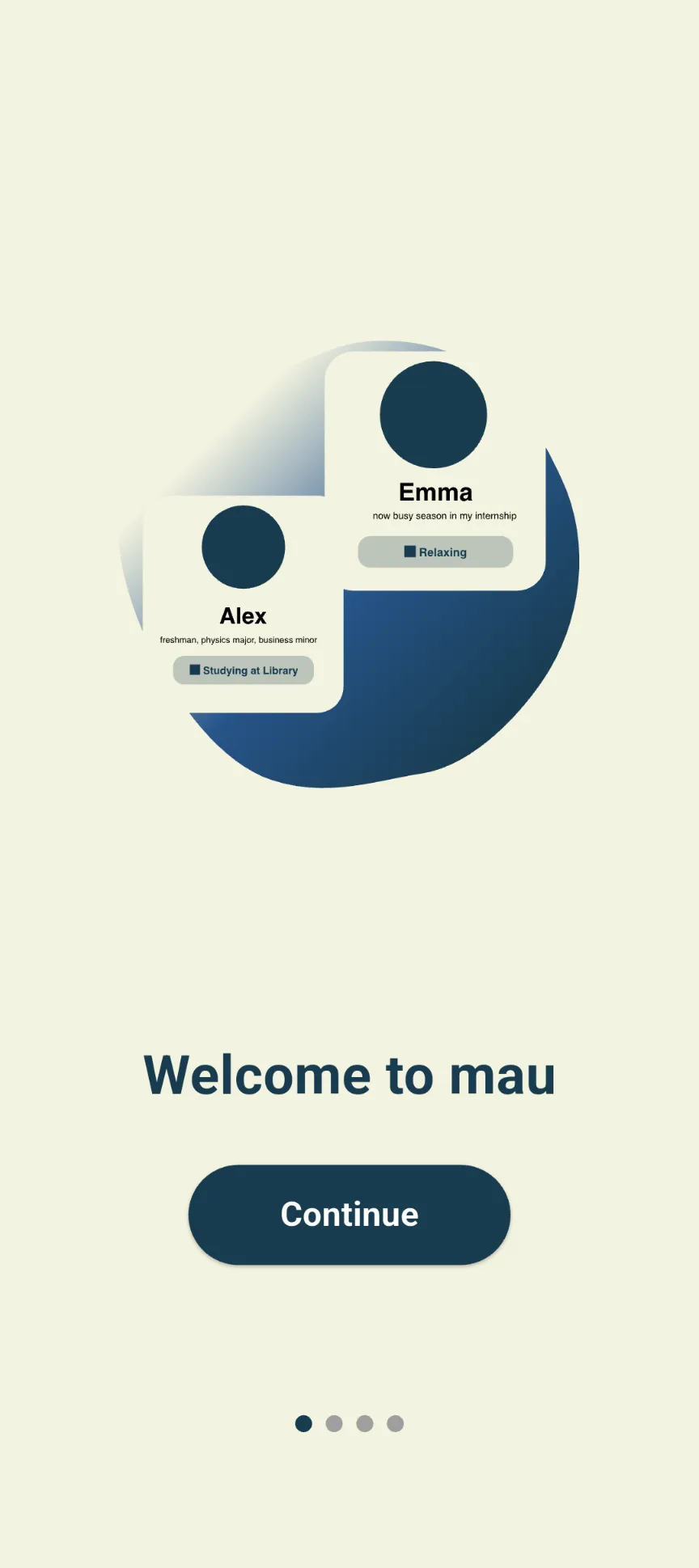 MAU — screen 1